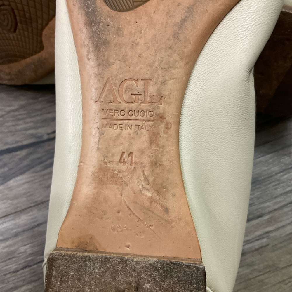 AGL Monika Cap Toe Ballet Flat Sz 41 / US 11 - Picture 6 of 7